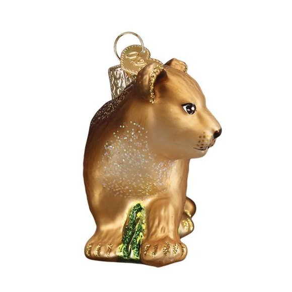 Lion Cub Christmas Ornament with Keepsake Box | Old World Christmas | NWT - Picture 2 of 8